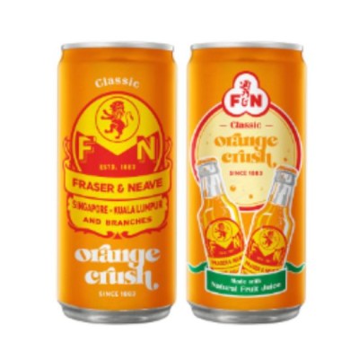 F&N Orange Crush 240ml