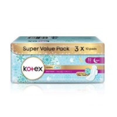 [PRE ORDER ONLY ETA 12-14 Working Days] KOTEX NC MAXINIGHT WG32CM HERBCOOL 10SX3