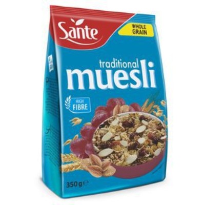 SANTE Muesli Traditional 350gm Pack (14 Units Per Carton)