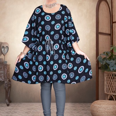 kaftan Pendek Baju kelawar  Short Kaftan V Shape