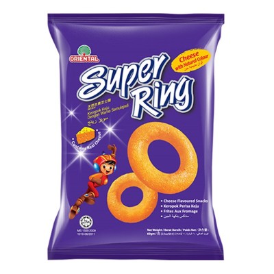 ORIENTAL Super Ring Cheese 60g (40 units per carton)