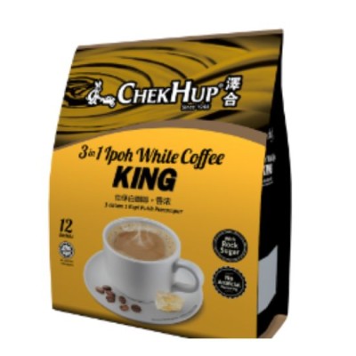 CHEK HUP KING RICH 3 IN 1 IPOH WHITE COFFEE 12 x 40 g