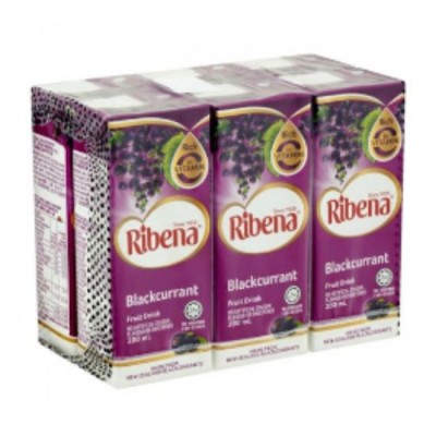 Ribena Blackcurrant Drink 6 x 200 ml