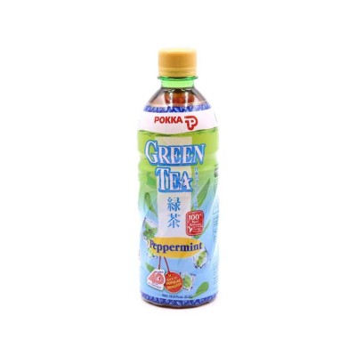 Pokka PEPPERMINT GREEN TEA 500 ml Drink Minuman