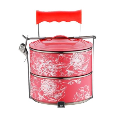 [IdEA] 2 Tier 16cm Stainless Steel Tiffin Food Carrier