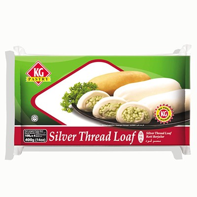 Silver Thread Loaf Plain (4pcs - 400g) (12 Units Per Carton)