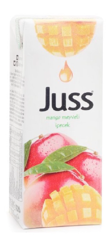 JUSS Fruit Drink Mango (27 X 200ml)