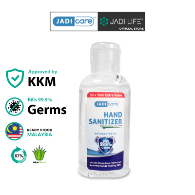 Jadi Care Antibacterial Hand Sanitizer Liquid 60 ml - 67% Alcohol