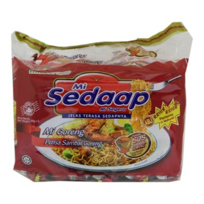 Mi Sedaap Sambal Mi Goreng 5 x 88g