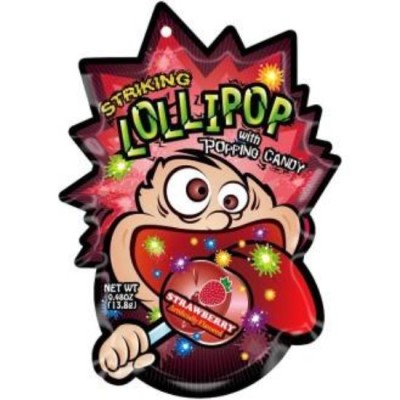 Striking Lollipop Strawberry 192 x 13.8g