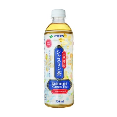 Ito En Jasmine Green Tea Unsweeten (500ml Per Unit) (24 Units PerCarton) (24 Units Per Carton)
