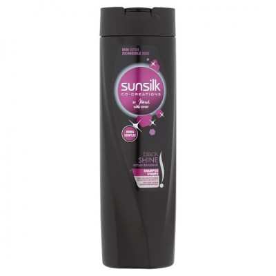 SUNSILK DAZZLING BLACK SHINE SHAMPOO 320ML 12 X 320ML