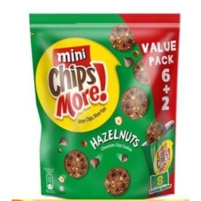 Mini Chips More Hazelnuts Chocolate 8 x 28 gm