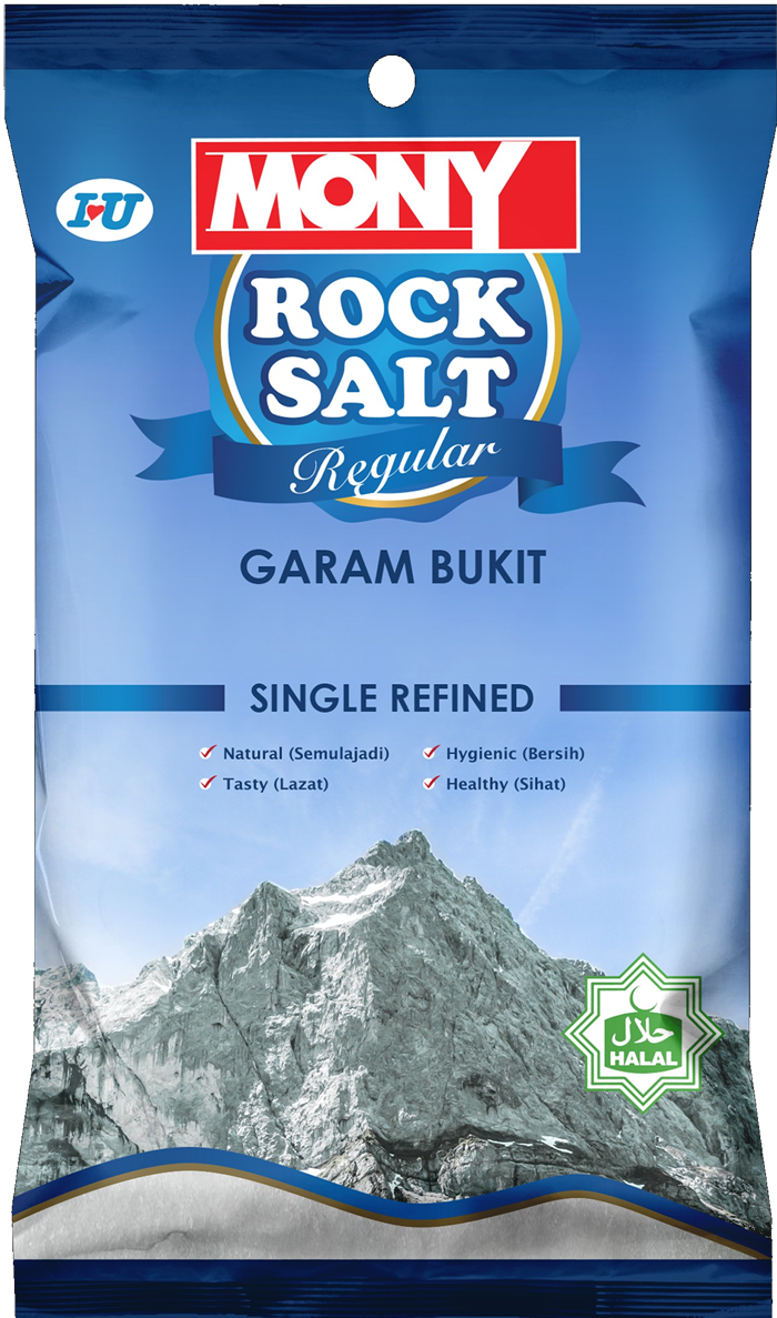 MONY ROCK SALT REGULAR 400G (24 PKT @ 400G) (24 Units Per Carton)