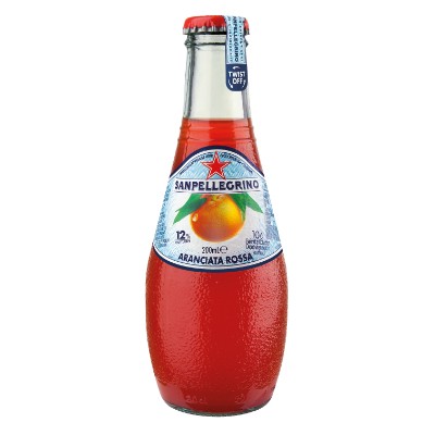 SAN PELLEGRINO SFB Aranciata Rossa 200ml (Glass) (24 Units Per Carton)