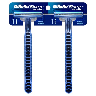 [PRE ORDER ONLY ETA 12-14 Working Days] GILLETTE BLUE II PLUS DISPOSABLE 1S LUBRASTRIP