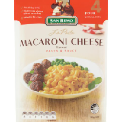 San Remo La Pasta MACARONI & CHEESE 120g