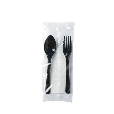 Prepack cutlery 3 in 1 white luncheon (500 Units Per Carton)