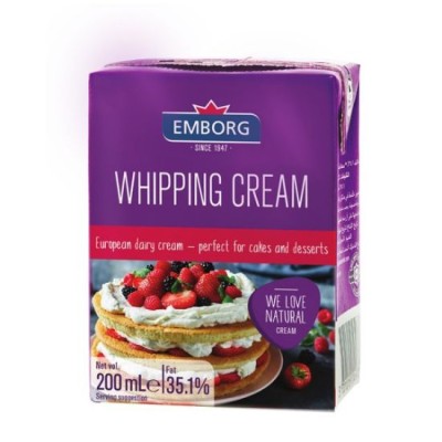 Emborg WHIPPING CREAM 200ml