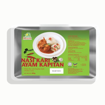 Nasi Kari Ayam Kapitan (300g) (16 Units Per Carton)