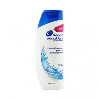 [PRE ORDER ONLY ETA 12-14 Working Days] HEAD & SHOULDERS SHAMPOO 170ML CLEAN & BALANCED