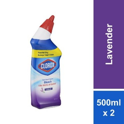 [PRE ORDER ONLY ETA 12-14 Working Days] CLOROX TOILET BOWL CLEANER W BLEACH LAVENDER 6 2X500ML