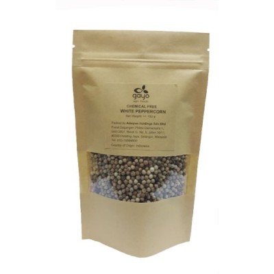 Gayo Permaculture White Peppercorn 150g