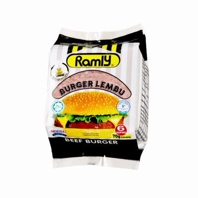 [PRE ORDER ONLY ETA 12-14 Working Days] Ramly Beef Burger 70g