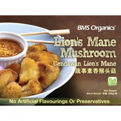 BMS Organics-Lion Mane Mushroom (Frozen)