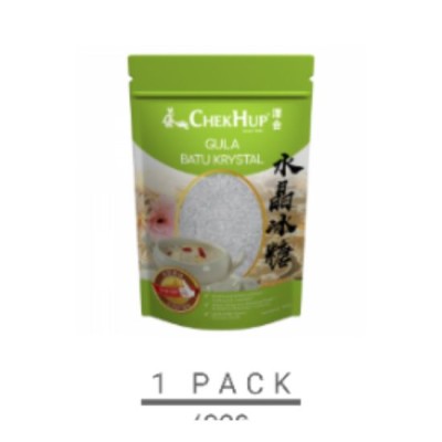 CHEK HUP CRYSTAL ROCK SUGAR Gula Batu Kristal 400 g