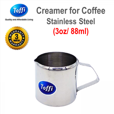 [TOFFI] 3 oz Milk Pot  Creamer Jug Stainless Steel  Susu Bekas (B7703)