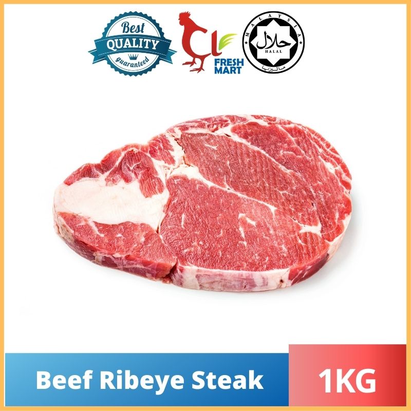 Australia Ribeye Beef Steak Grade AA 1inch Grass Fed
