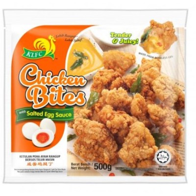 KLFC Chicken Bites with Salted Egg Yolk Sauce 500g