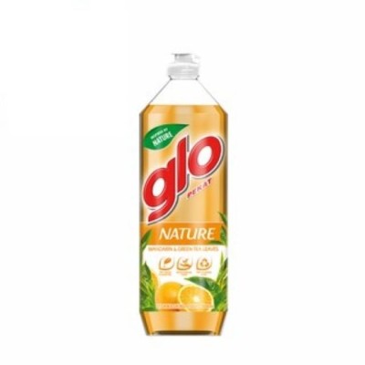 Glo Nature MANDARIN & GREEN TEA LEAVES Dishwashing Liquid 900ml