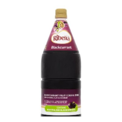 Ribena Blackcurrant Fruit Cordial 2 litre