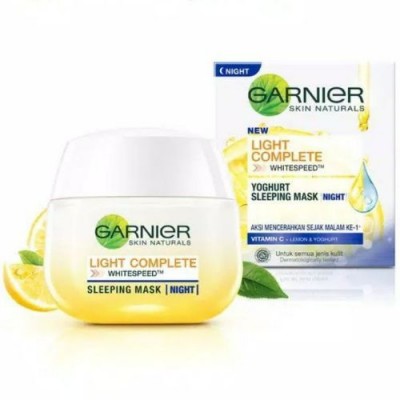 [PRE ORDER ONLY ETA 12-14 Working Days] GARNIER LIGHT COMPLETE NIGHT CREAM 50ML