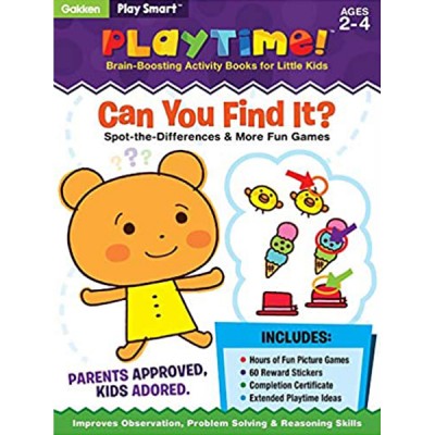 Playtime! Can You Find It? Ages 2-4 ISBN: 9784056210811