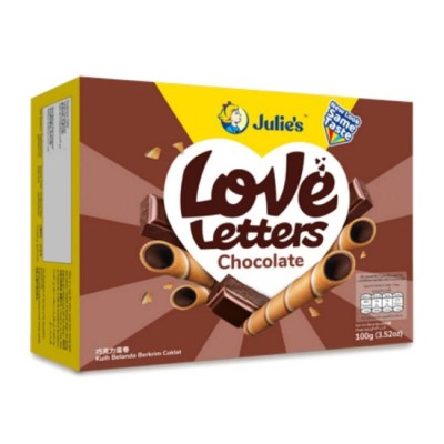 [PRE ORDER ONLY ETA 12-14 Working Days] Julie's Love Letter Chocolate 100g