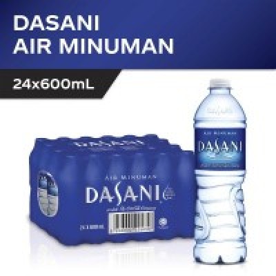 [PRE ORDER ONLY ETA 12-14 Working Days] Dasani Drinking Water Stills PET 600ml x 24