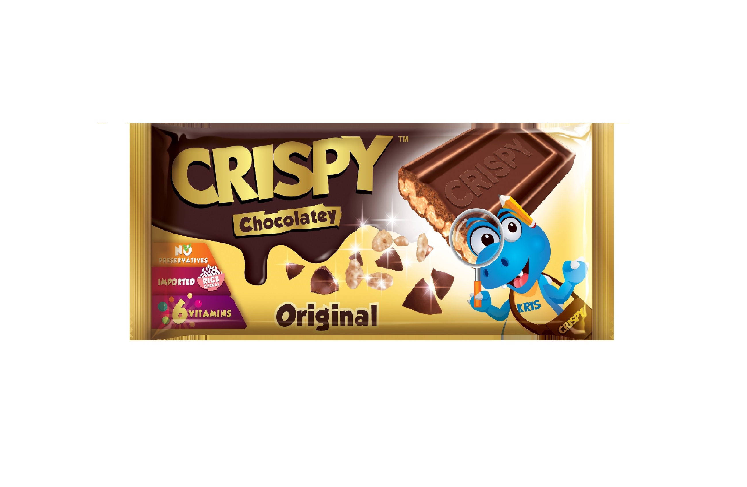 CRISPY BAR 130G ORIGINAL  (12 Units Per Outer)