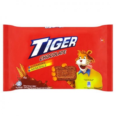 TIGER BISKUAT CHOCOLATE FLAVOUR 159.6g 24 X 159.6G