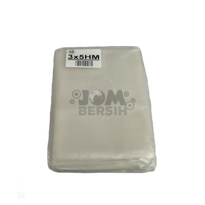 F&B Plastic Bag 3x5 HM (100 Units Per Carton)