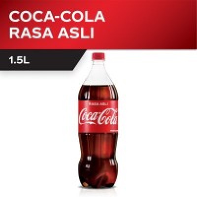 [PRE ORDER ONLY ETA 12-14 Working Days] Coca-Cola Rasa Asli PET 1.5l x 12