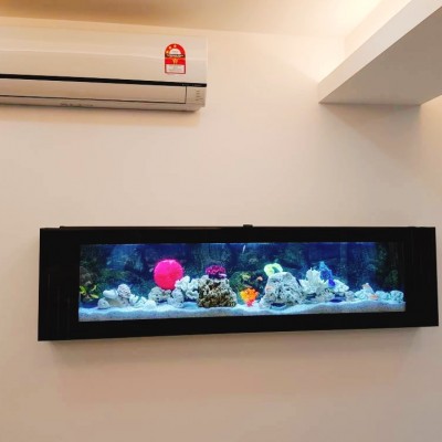 7FT Sparkle Black Series - Wall Mounted Aquarium