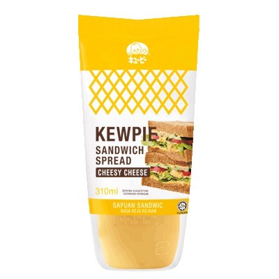 Kewpie Sandwich Spread Cheesy Cheese 310ml