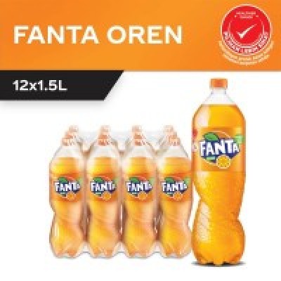 [PRE ORDER ONLY ETA 12-14 Working Days] Fanta Orange PET 1.5l x 12