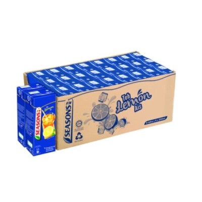 F&N SEASONS Ice Lemon Tea 24 x 250 ml Drink Minuman