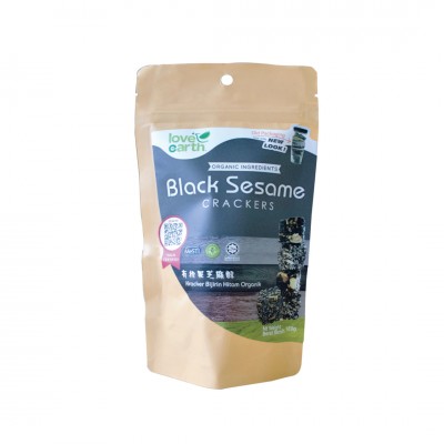 Organic Black Sesame Cracker 120g