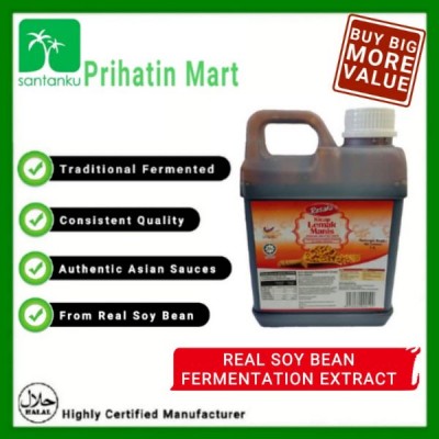 Rasaku Premium Sweet Soy Sauce (Kicap Lemak Manis) 1.1L (6 Units Per Carton)