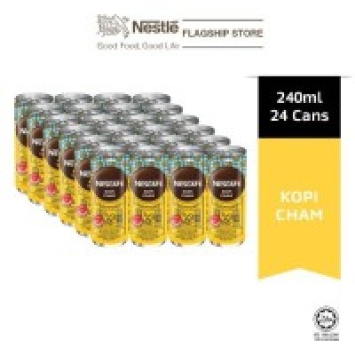 [PRE ORDER ONLY ETA 12-14 Working Days] NESCAFE Kopi Cham 24 x 240ml